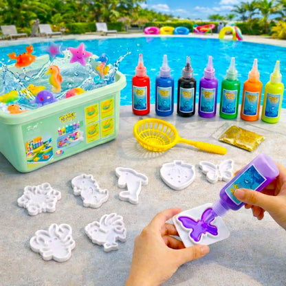 Fábrica De Squishies, Gel Mágico Para Figuras 3d En El Agua